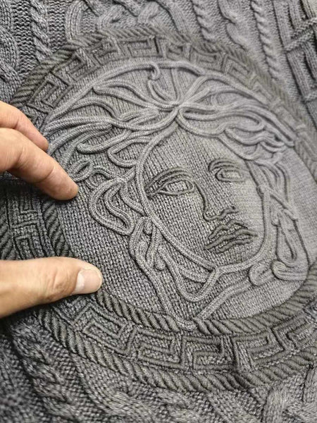 Luxury Medusa Knitted  Pullover