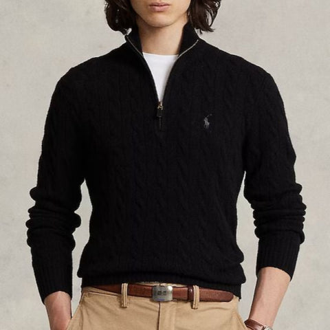 Luxury  Brand Knit Wool-Pullover