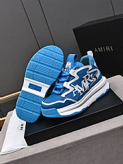 Luxury Men Round-Toe Lace-Up Sneakers