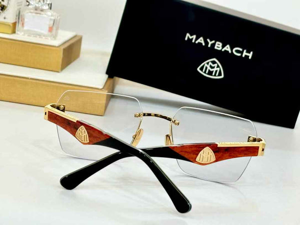 Imported Luxurious Brand  Rectangular Shape Rimless  Frame