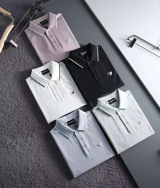 High-End Polo T-Shirt with Regular Fit – Timeless Style
