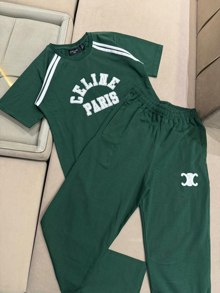 Premium Round Neck Embroidered Logo Co-Ordinator For Women