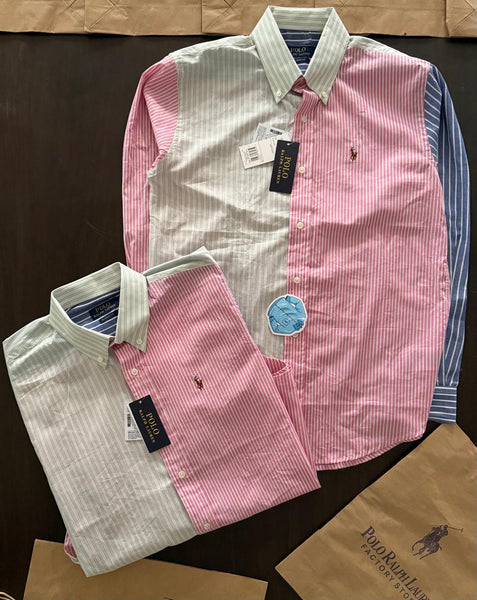 High-Quality Checked Shirt with Signature Embroidered Logo ( SALE )