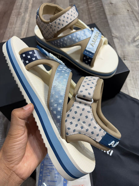 Premium Brand Blue & White Beach  Sandal  For Men