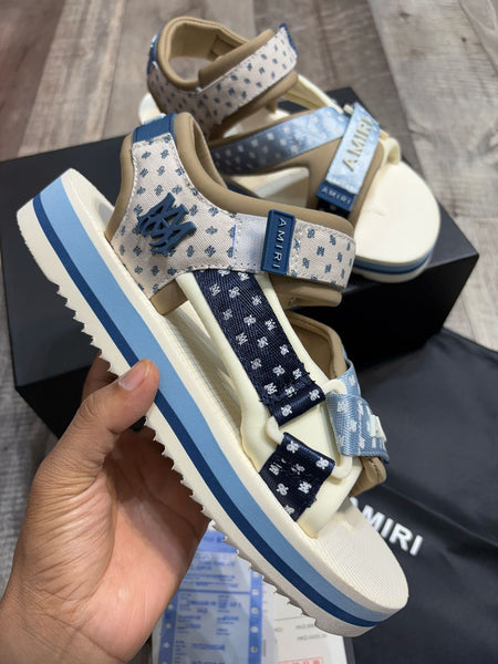 Premium Brand Blue & White Beach  Sandal  For Men