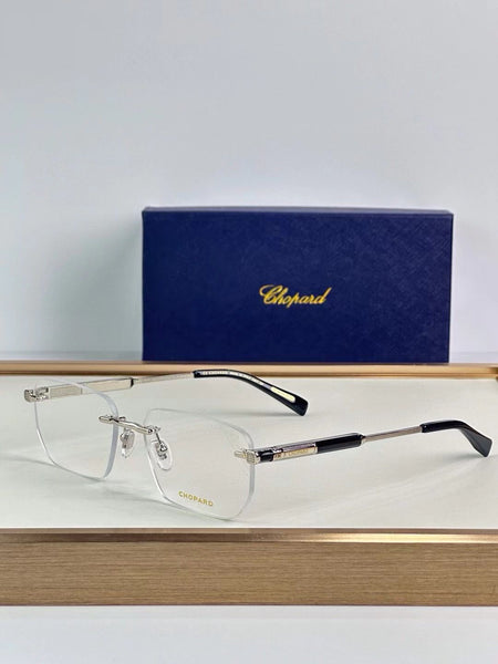 Luxury  Rimless Gold Rectangular Shape Frame