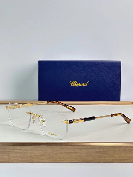 Luxury  Rimless Gold Rectangular Shape Frame