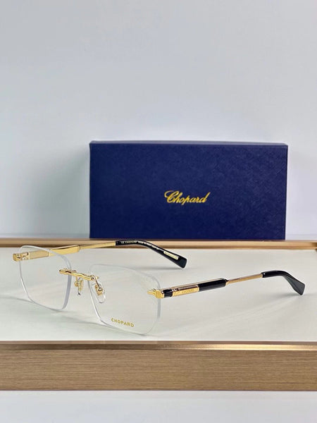 Luxury  Rimless Gold Rectangular Shape Frame