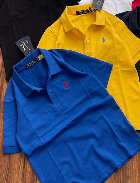 Premium Kids Classic Cotton Polo T-Shirt