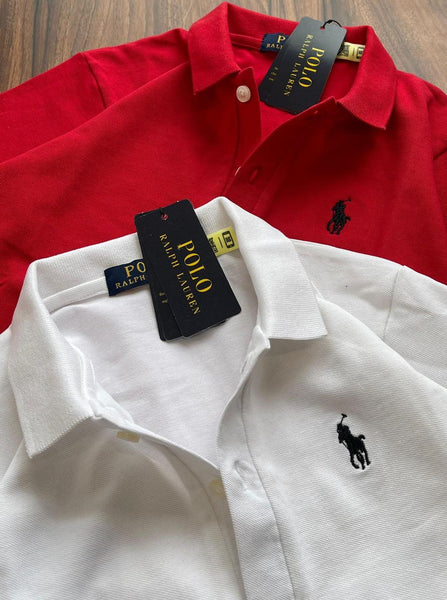 Premium Kids Classic Cotton Polo T-Shirt