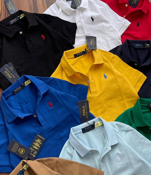 Premium Kids Classic Cotton Polo T-Shirt