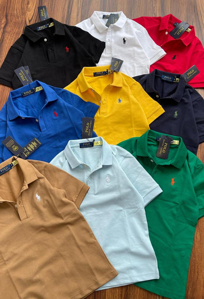 Premium Kids Classic Cotton Polo T-Shirt