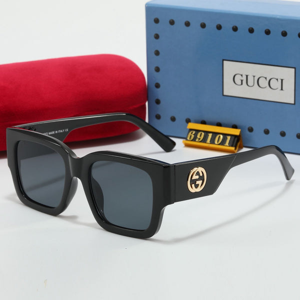 GG Black Square Sunglasses Timeless Luxury Redefined