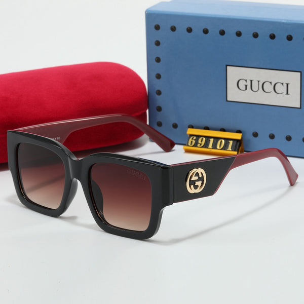 GG Black Square Sunglasses Timeless Luxury Redefined