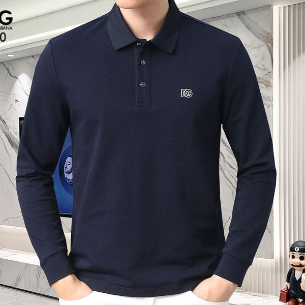 Premium  Patched Logo Full Sleeve T-shirt