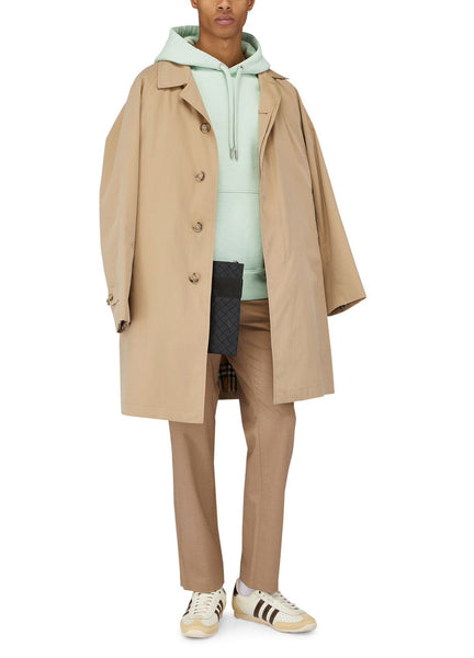 Mint Green Hoodie with Tonal Heart-A Logo – Unisex Pullover Sweatshirt