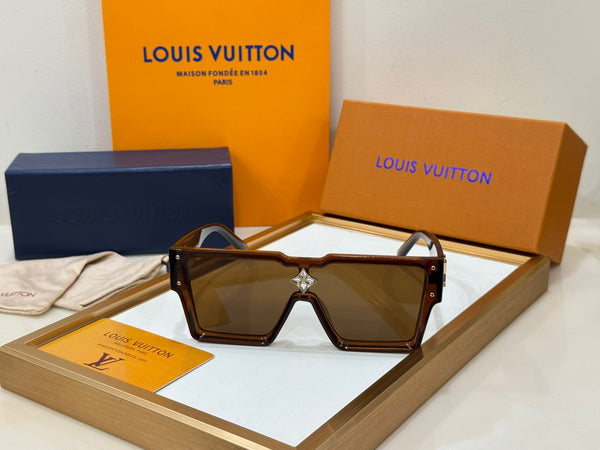 Luxury Oversized Square Shield Sunglasses