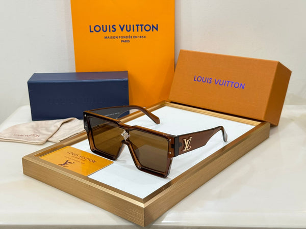 Luxury Oversized Square Shield Sunglasses