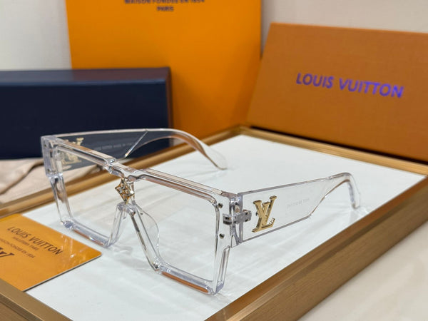 Luxury Oversized Square Shield Sunglasses