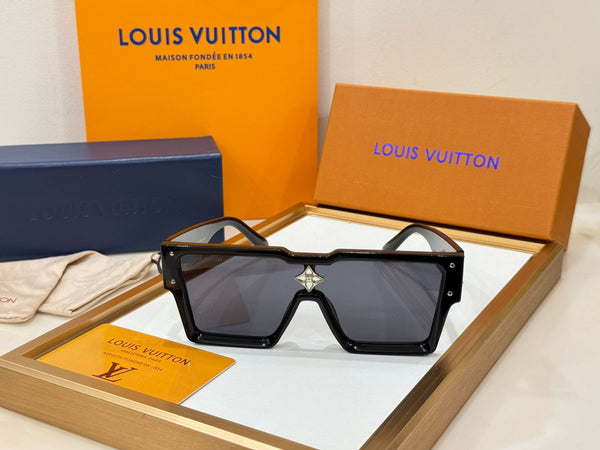 Luxury Oversized Square Shield Sunglasses