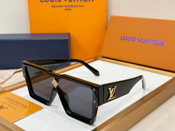 Luxury Oversized Square Shield Sunglasses
