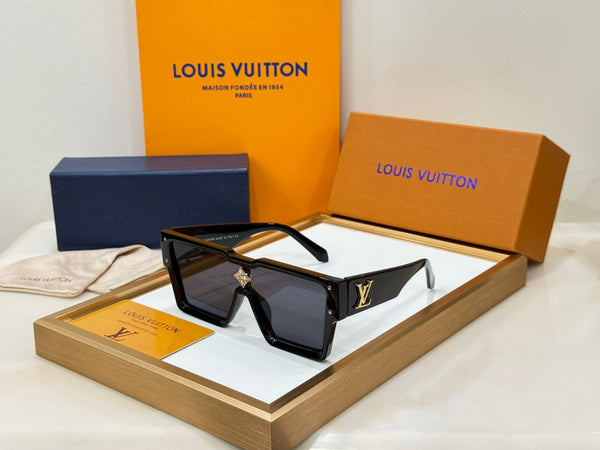 Luxury Oversized Square Shield Sunglasses