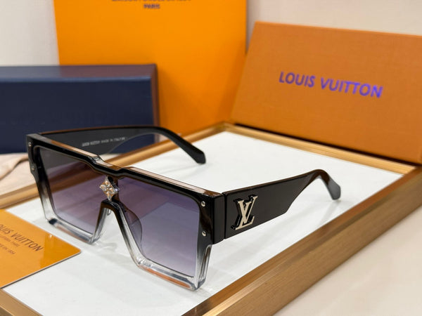 Luxury Oversized Square Shield Sunglasses