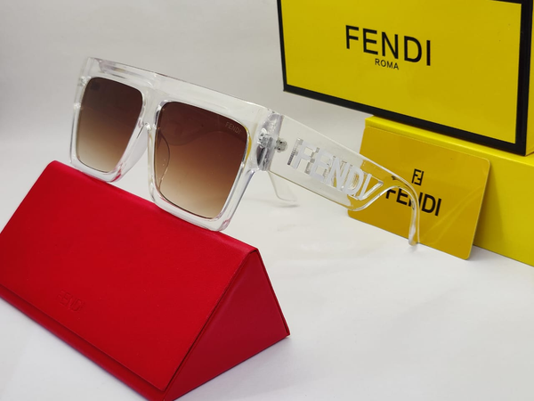 Luxury Oversized Square Sunglasses – Bold Cutout Logo Arm Design