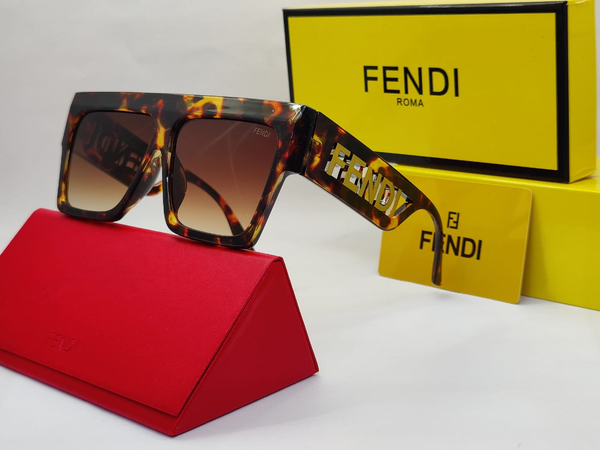 Luxury Oversized Square Sunglasses – Bold Cutout Logo Arm Design