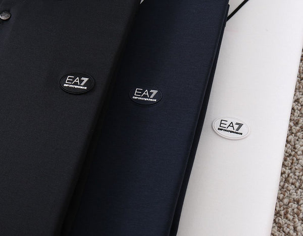 Men Long Sleeve Slim Fit Polo Shirt