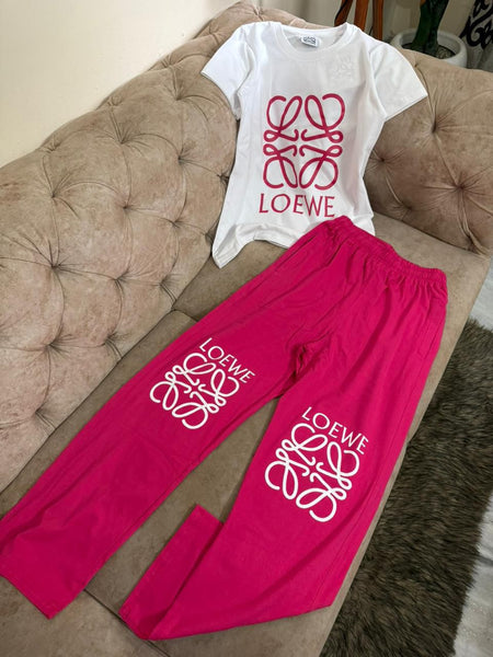 Luxurious Cord Set With Brand Signature For Women