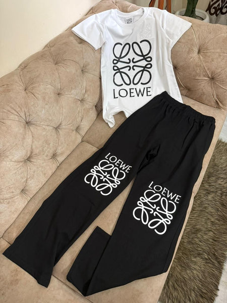 Luxurious Cord Set With Brand Signature For Women