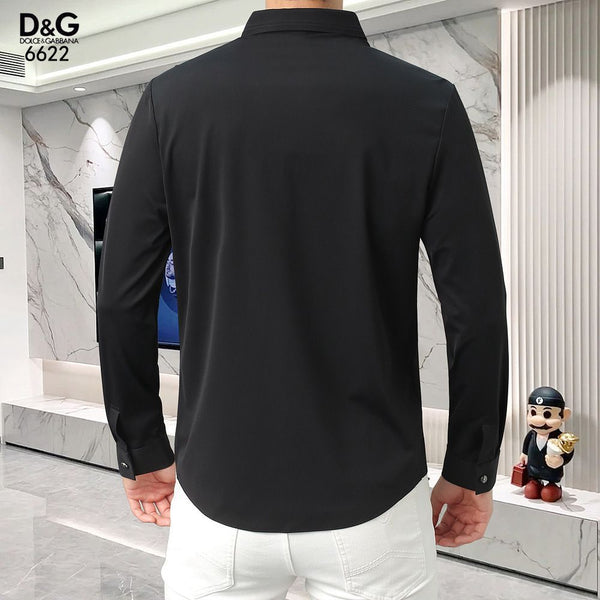 Men Premium Long Sleeve Slim-Fit Shirt