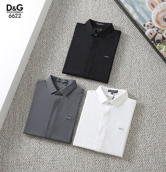 Men Premium Long Sleeve Slim-Fit Shirt