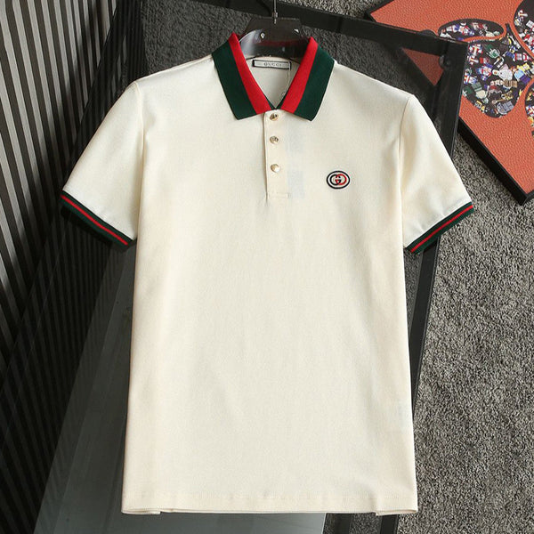 Men Classic Short Sleeve Polo T-Shirt – Premium Cotton Comfort