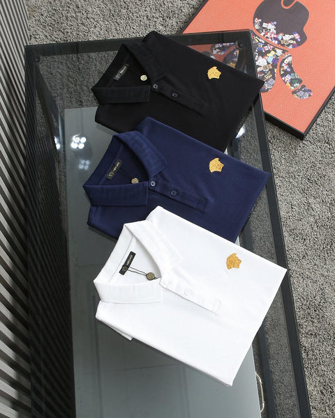 Latest Medusa Short Sleeved Polo Shirt