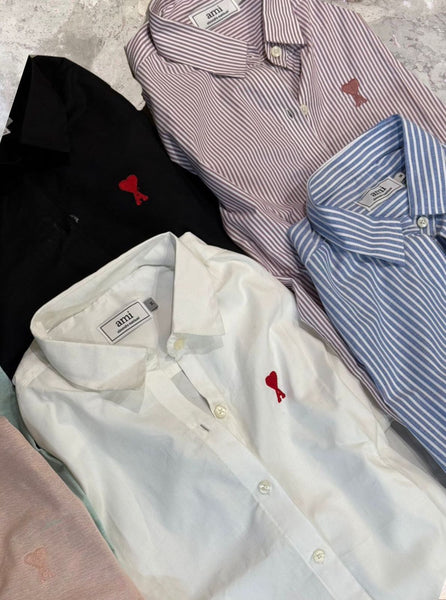 Premium Heart Logo Embroidered Shirt