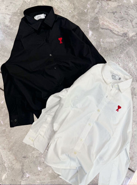 Premium Heart Logo Embroidered Shirt