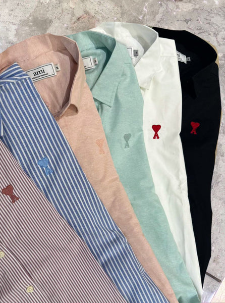 Premium Heart Logo Embroidered Shirt