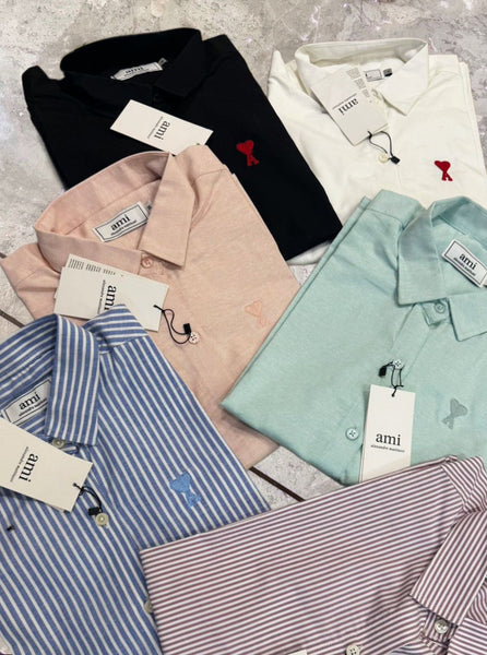 Premium Heart Logo Embroidered Shirt