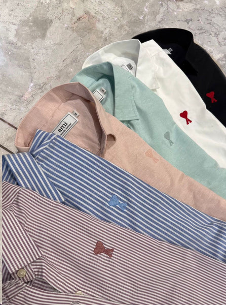 Premium Heart Logo Embroidered Shirt