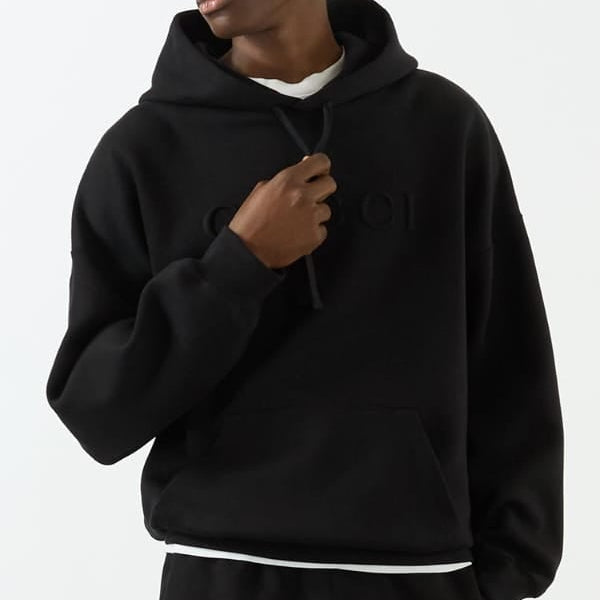 Luxury Embroidered  Hooded Sweatshirt