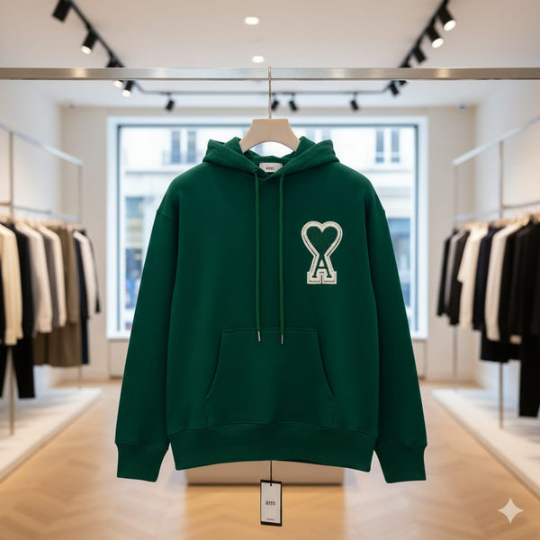 Luxury Imported Premium Green Hoodie – Soft, Stylish & Comfortable