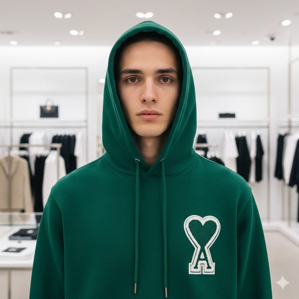 Luxury Imported Premium Green Hoodie – Soft, Stylish & Comfortable