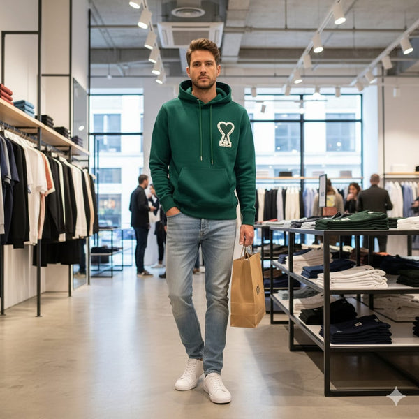 Luxury Imported Premium Green Hoodie – Soft, Stylish & Comfortable