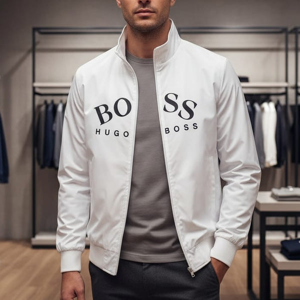 Luxury Classic Style Zipper Jacket For Men