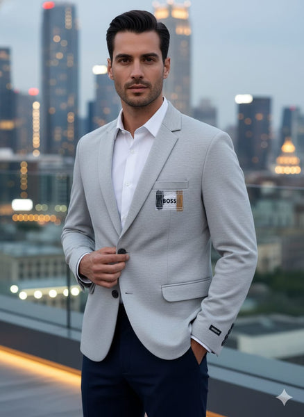 Premium Men Blazer - Modern Fit
