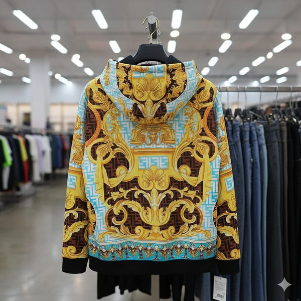 Branded  limited edition Hooded Zip-up Jacket