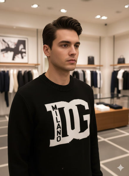 Luxury Wool Round-Neck Sweater