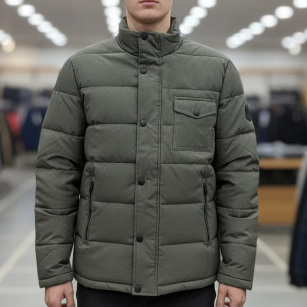Men Stylish Puffer Jacket - Warm & Trendy